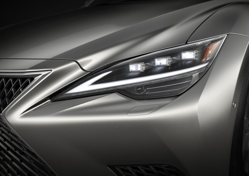 2021 Lexus LS facelift – Lexus Teammate autonomous driving and parking tech, touchscreen, better comfort 1142153