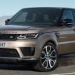 2021 Range Rover Sport SVR Carbon Edition, HSE Dynamic Black, HSE Silver – special edition models