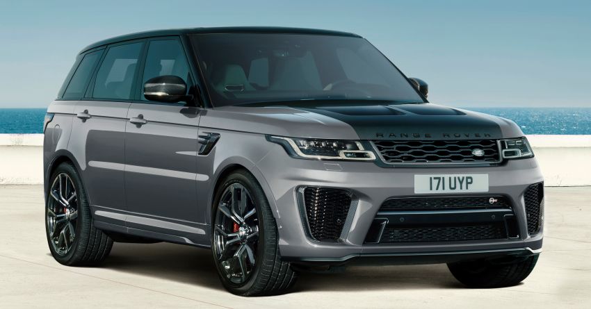 2021 Range Rover Sport SVR Carbon Edition, HSE Dynamic Black, HSE Silver – special edition models 1146293