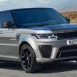 2021 Range Rover Sport SVR Carbon Edition, HSE Dynamic Black, HSE Silver – special edition models