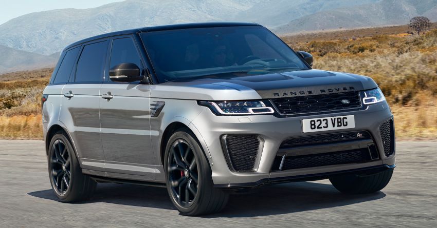 2021 Range Rover Sport SVR Carbon Edition, HSE Dynamic Black, HSE Silver – special edition models 1146295