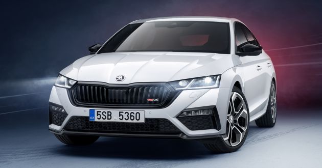 2021 Skoda Octavia vRS – 245 PS performance hatch and wagon launched in the UK; priced from RM166k