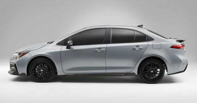 2021 Toyota Corolla Apex Edition launched in the US – styling and suspension upgrades; only 6,000 units