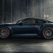 992 Porsche 911 Turbo – 580 PS/750 Nm, optional Lightweight Design package offers 30 kg reduction