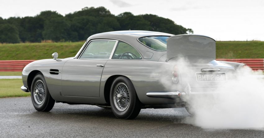 Aston Martin DB5 Goldfinger Continuation – unit pertama kereta James Bond keluaran semula siap 1144238