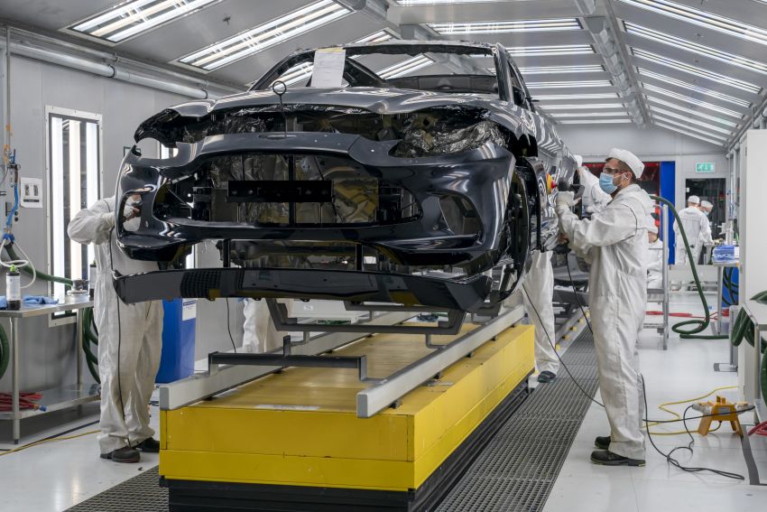 Aston Martin DBX production commences at St Athan 1144254