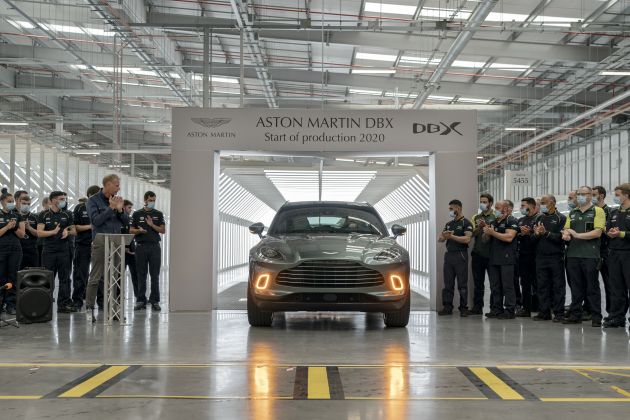 Aston Martin DBX production commences at St Athan