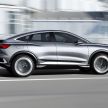 Audi Q4 Sportback e-tron concept – AR head-up display, up to 500 km range; to enter production 2021