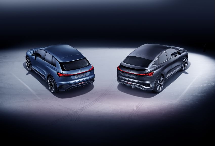 Audi Q4 Sportback e-tron Concept didedah – pacuan elektrik penuh, jarak gerak 500 km, pengeluaran 2021 1142628