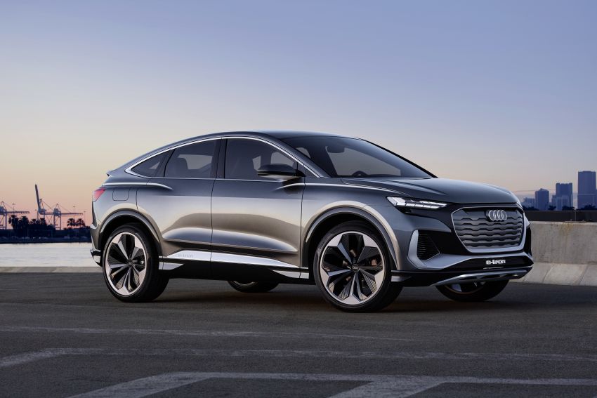 Audi Q4 Sportback e-tron concept – AR head-up display, up to 500 km range; to enter production 2021 1142312