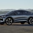 Audi Q4 Sportback e-tron concept – AR head-up display, up to 500 km range; to enter production 2021