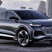 Audi Q4 Sportback e-tron concept – AR head-up display, up to 500 km range; to enter production 2021