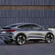 Audi Q4 Sportback e-tron concept – AR head-up display, up to 500 km range; to enter production 2021