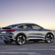 Audi Q4 Sportback e-tron concept – AR head-up display, up to 500 km range; to enter production 2021