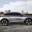 Audi Q4 Sportback e-tron concept – AR head-up display, up to 500 km range; to enter production 2021