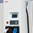 Electric vehicle fast charger in Ayer Keroh – 43 kW AC via Type 2, 50 kW DC via Type 2 CCS and CHAdeMO