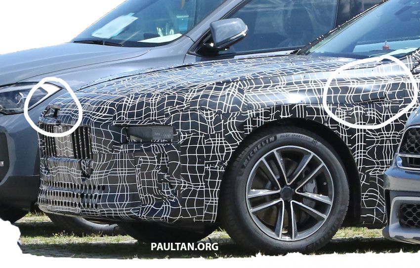 SPYSHOTS: BMW i7 EV flagship seen in production body – a new level of autonomous driving ability? Image #1148980