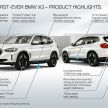BMW iX3 debuts – 460 km range, 0-100 km/h in 6.8s; Adaptive M suspension as later over-the-air update