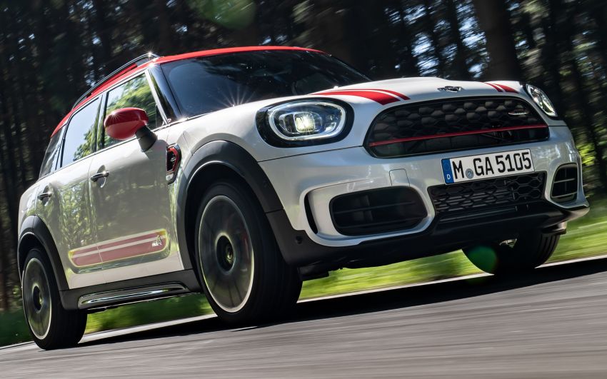 2020 F60 MINI John Cooper Works Countryman facelift debuts – updated styling; new kit; 306 PS and 450 Nm 1150404