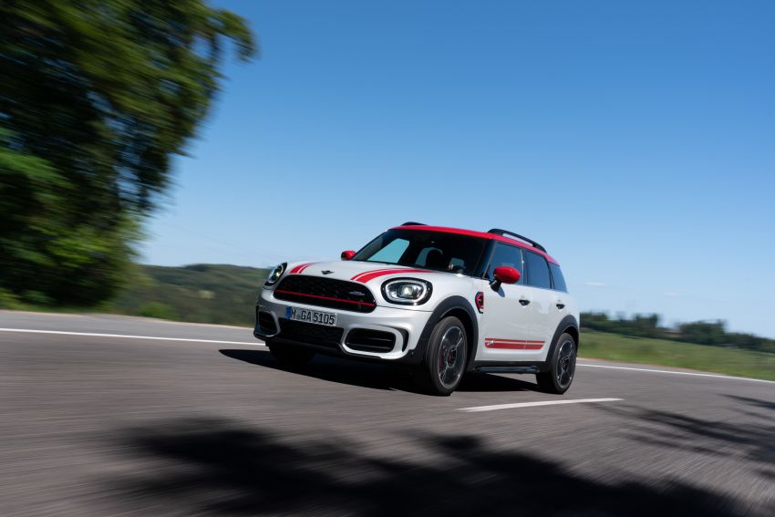 2020 F60 MINI John Cooper Works Countryman facelift debuts – updated styling; new kit; 306 PS and 450 Nm 1150418