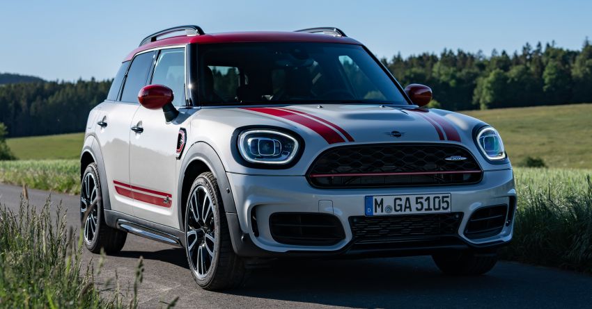 2020 F60 MINI John Cooper Works Countryman facelift debuts – updated styling; new kit; 306 PS and 450 Nm 1150477