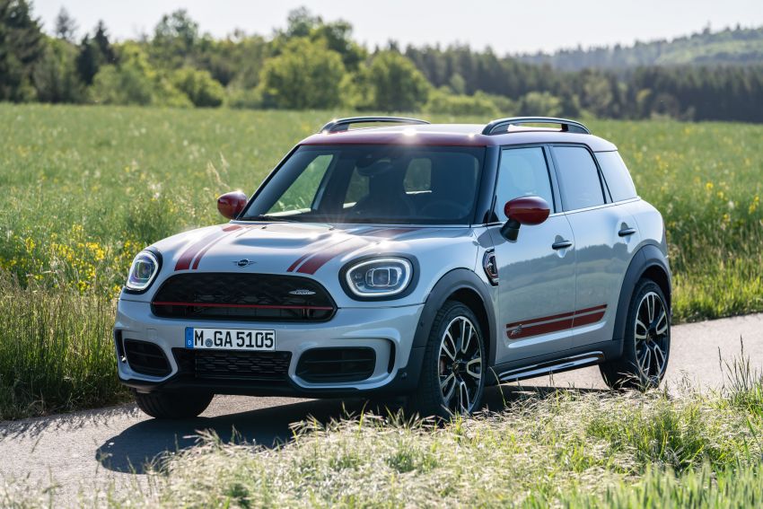 2020 F60 MINI John Cooper Works Countryman facelift debuts – updated styling; new kit; 306 PS and 450 Nm 1150485