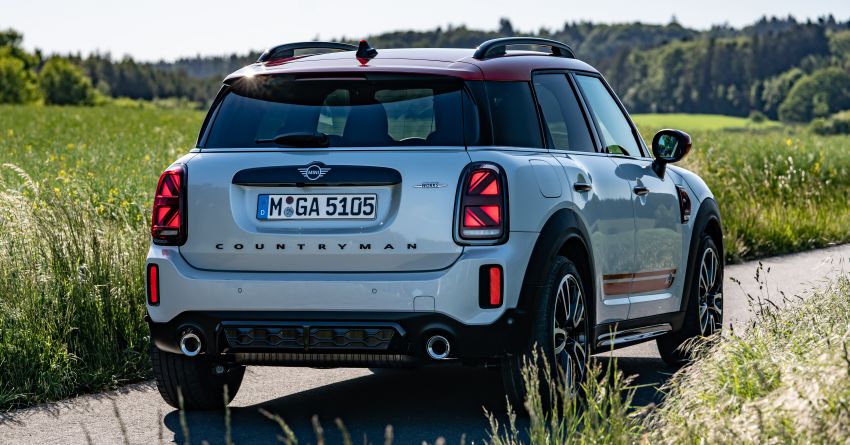 2020 F60 MINI John Cooper Works Countryman facelift debuts – updated styling; new kit; 306 PS and 450 Nm 1150502