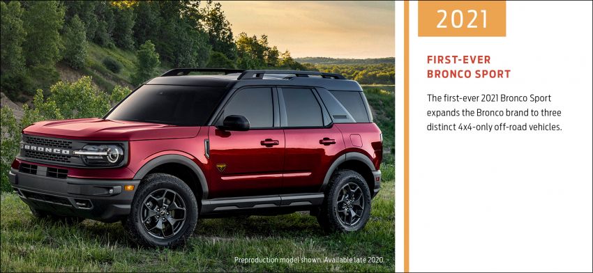 Ford Bronco 2021 didedahkan – pintu, bumbung dan panel badan boleh ditanggal, 2 pilihan enjin EcoBoost 1145755