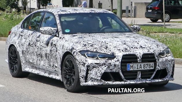 SPYSHOTS: G80 BMW M3 finally bares <em>massive</em> grille