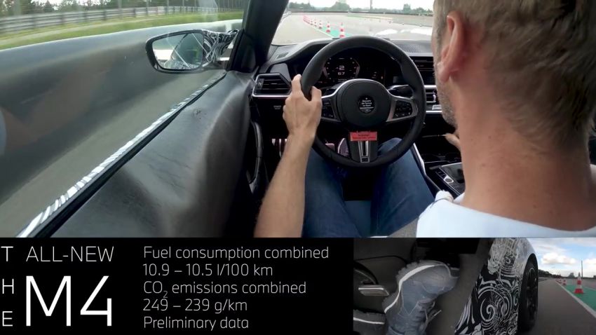 G82 BMW M4 teased on track ahead of September debut – 3L turbo straight-six; up to 510 PS; 6MT, 8AT 1138731