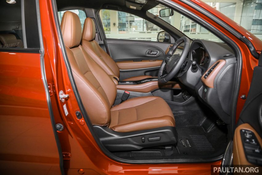 GALERI: Honda HR-V RS dengan kabin kemasan kulit warna coklat — tiada tambahan kos dikenakan 1143617