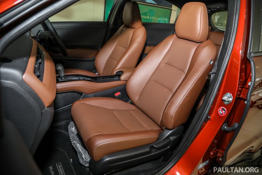 GALERI: Honda HR-V RS dengan kabin kemasan kulit warna coklat — tiada tambahan kos dikenakan 1143619