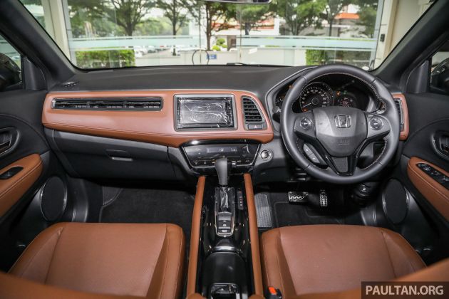 GALERI: Honda HR-V RS dengan kabin kemasan kulit warna coklat — tiada tambahan kos dikenakan