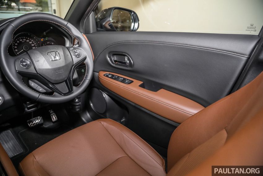 GALERI: Honda HR-V RS dengan kabin kemasan kulit warna coklat — tiada tambahan kos dikenakan 1143609