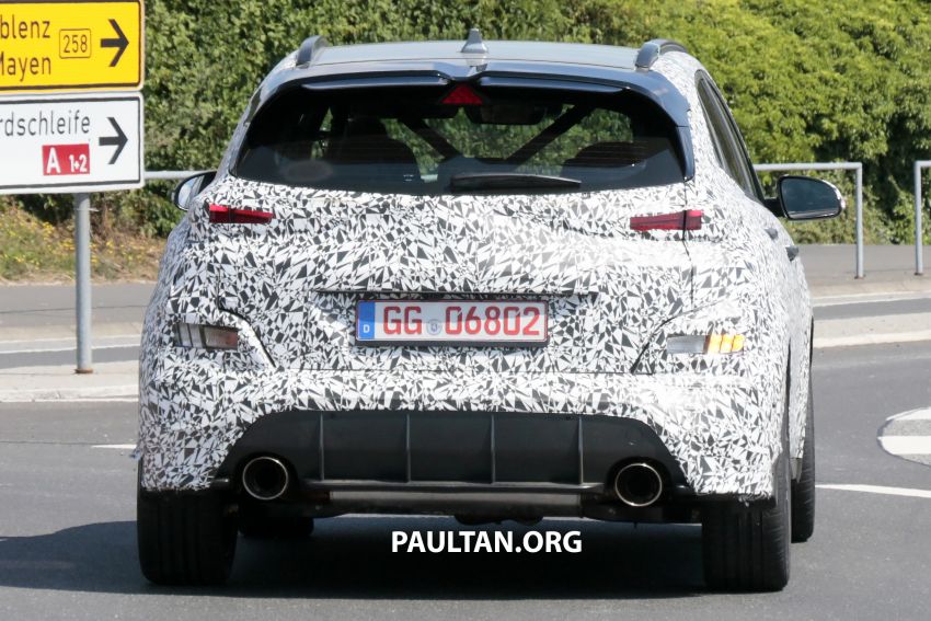 SPIED: Hyundai Kona N spotted at the Nürburgring 1150917