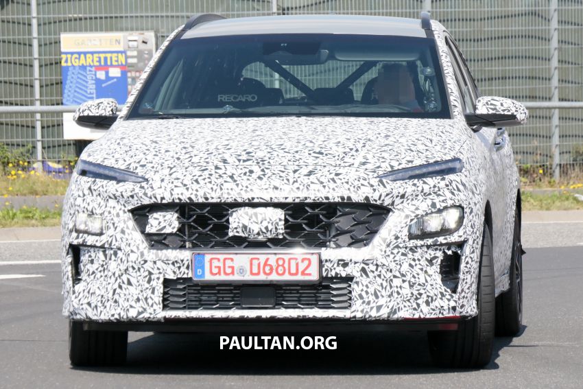 SPIED: Hyundai Kona N spotted at the Nürburgring 1150908