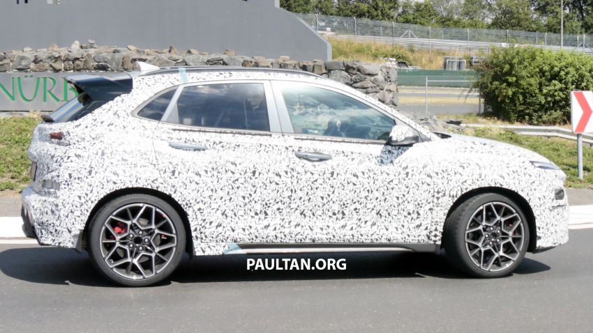 SPIED: Hyundai Kona N spotted at the Nürburgring 1150911