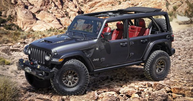 Jeep Wrangler Rubicon 392 concept debuts – 6.4 litre HEMI V8; 450 hp, 610 Nm; 0-96 km/h under 5 seconds