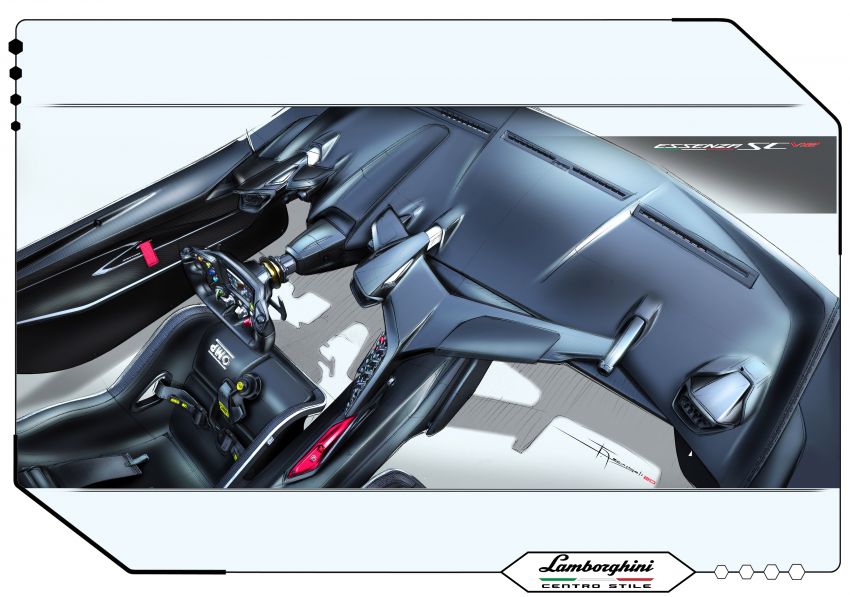 Lamborghini Essenza SCV12 – hypercar kegunaan litar sahaja, 40 unit, enjin V12 6.5L berkuasa 830 PS 1153973