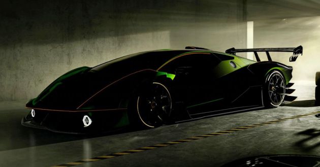Lamborghini SCV12 – lagi teaser hypercar V12 830 PS
