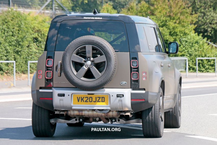 SPYSHOTS: Land Rover Defender receives V8 engine 1152146