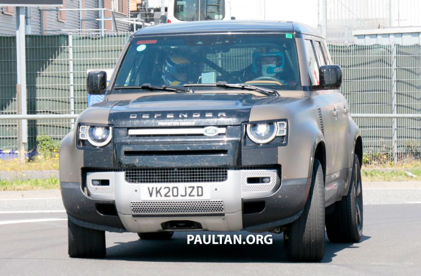 SPYSHOTS: Land Rover Defender receives V8 engine 1152157
