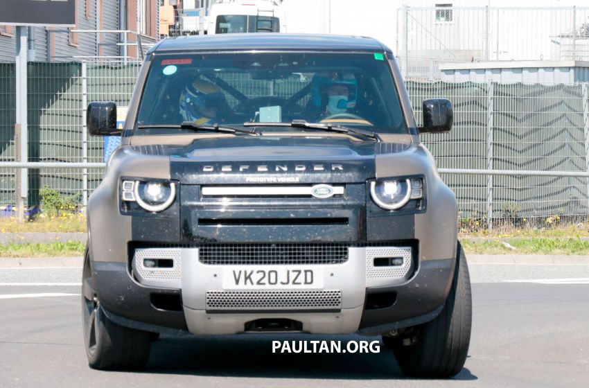 SPYSHOTS: Land Rover Defender receives V8 engine 1152156