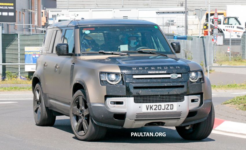 SPYSHOTS: Land Rover Defender receives V8 engine 1152155