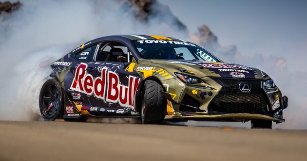 Lexus RC F Carbon Kevlar debuts – competition-spec drift car with 2JZ turbo engine; 1,200 hp and 1,464 Nm