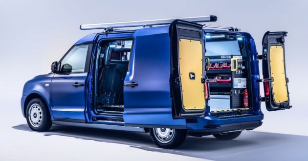 LEVC VN5 buat penampilan — van EV Black Cab, jarak elektrik hingga 484 km, ruang karga seluas 5,500 liter