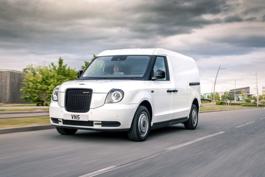 LEVC VN5 debuts – EV black cab becomes a delivery van; up to 484 km of range; 5,500 litres of cargo space 1144713