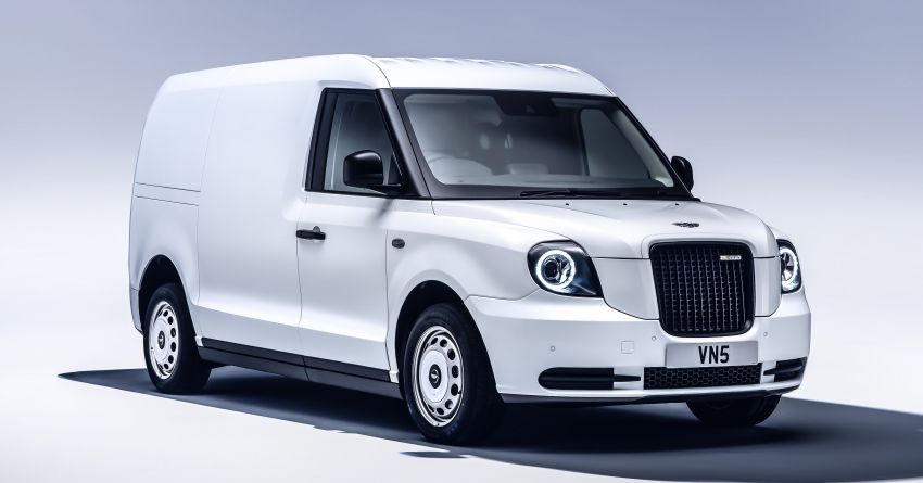 LEVC VN5 debuts – EV black cab becomes a delivery van; up to 484 km of range; 5,500 litres of cargo space 1144727