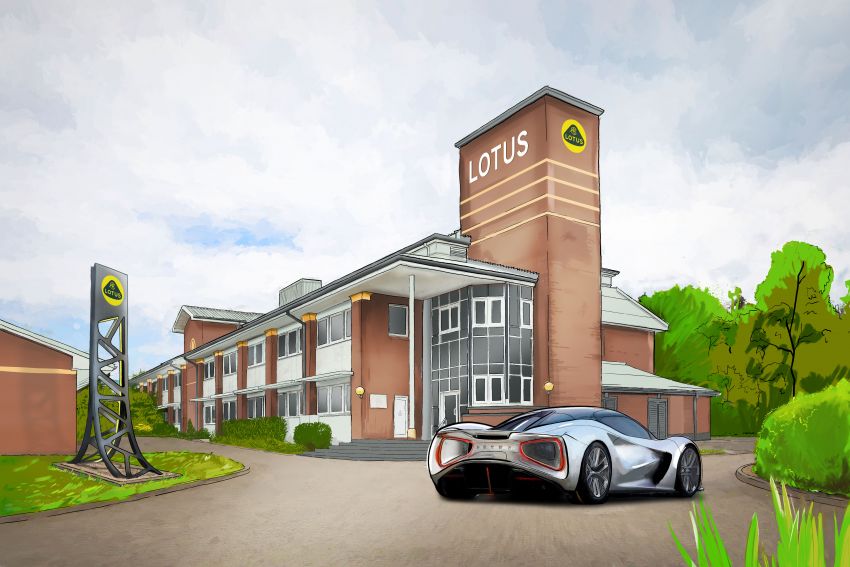 Lotus advanced technology centre to be engineering consultancy headquarters; Evija first project to emerge 1151076