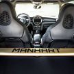 MINI John Cooper Works GP gets the Manhart touch to become the GP3 F350 – 2.0L turbo with 350 hp, 530 Nm